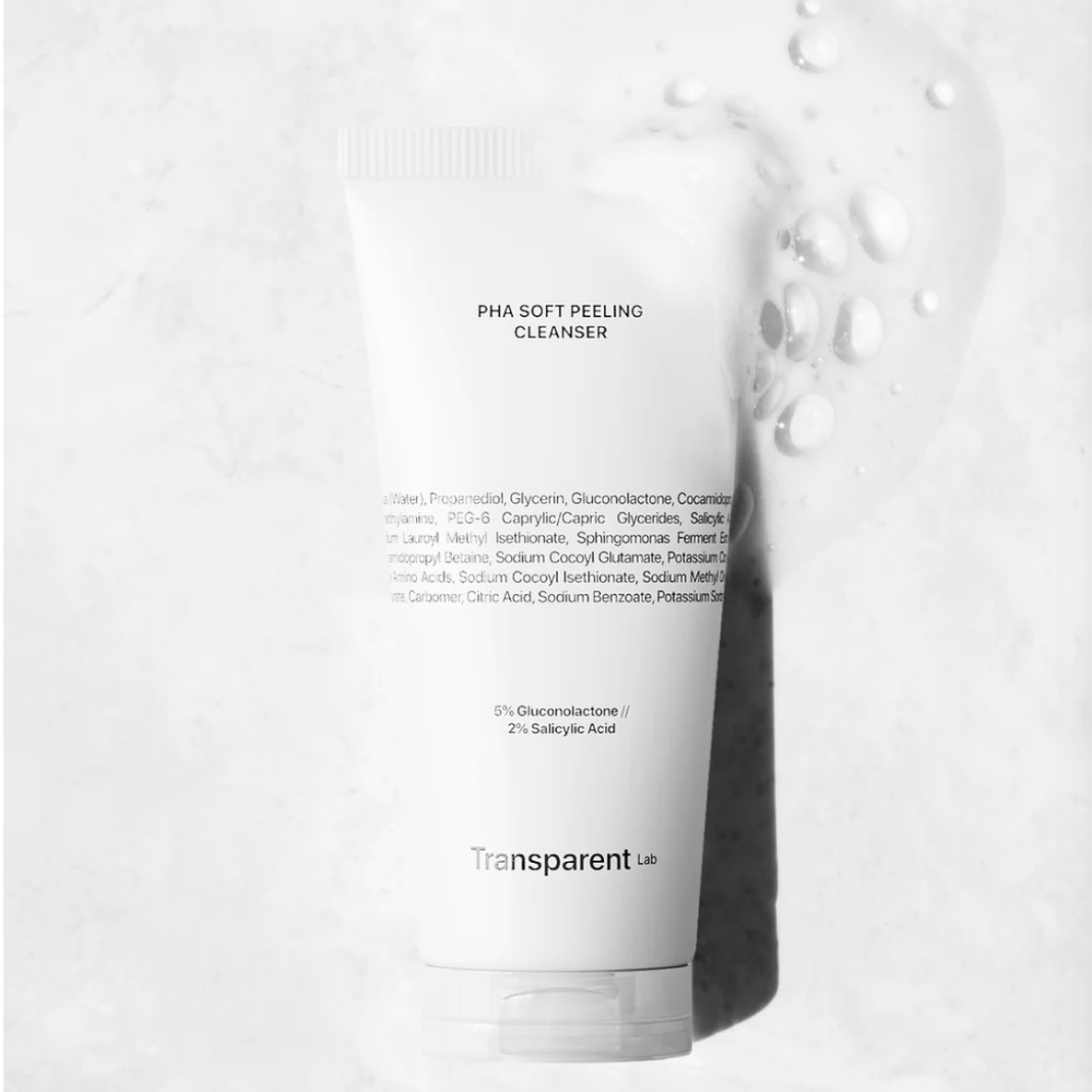 Transparent Lab PHA Soft Peeling Cleanser 150 ml - Мультикислотний очисник для обличчя - фото №2